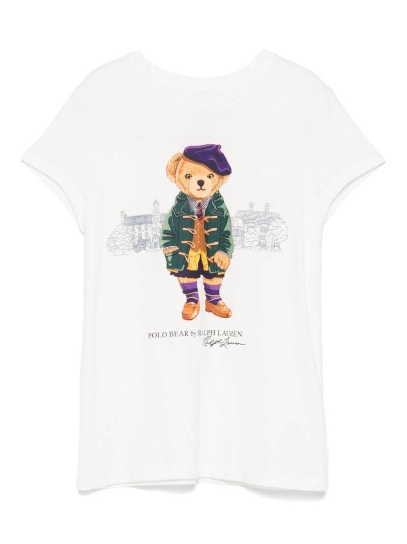 Ralph Lauren Kids Polo Bear T-shirt - White von Ralph Lauren Kids