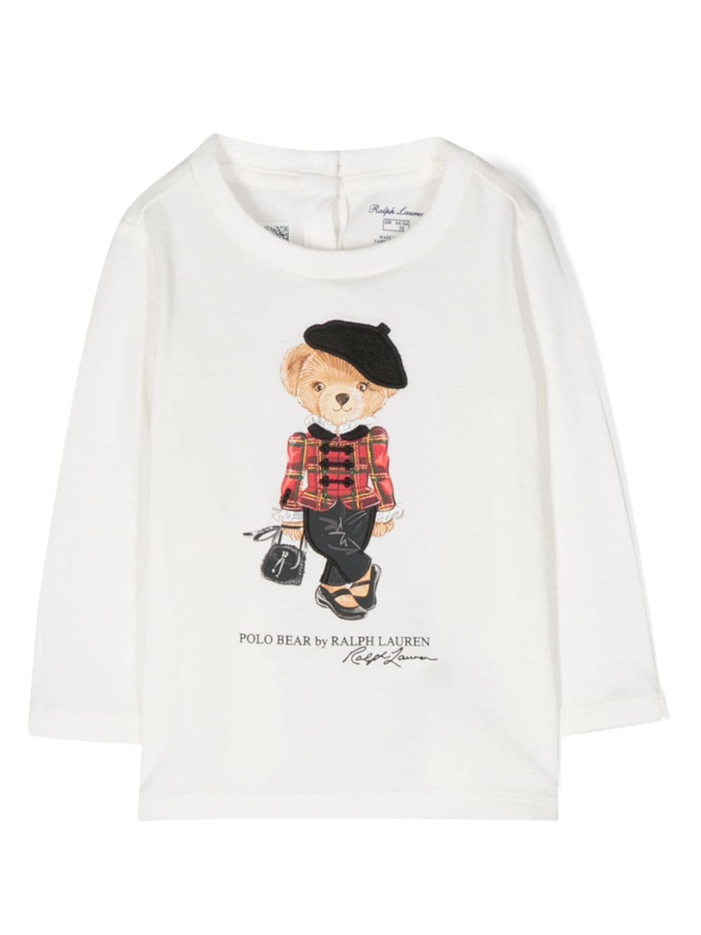 Ralph Lauren Kids Polo Bear-print cotton T-shirt - White von Ralph Lauren Kids