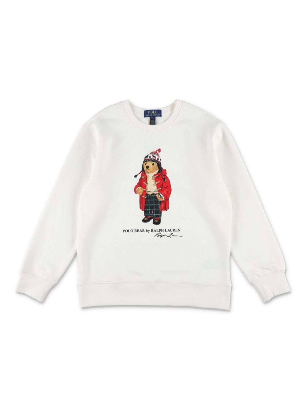 POLO RALPH LAUREN KIDS Polo Bear sweatshirt - 002 WHITE von POLO RALPH LAUREN KIDS