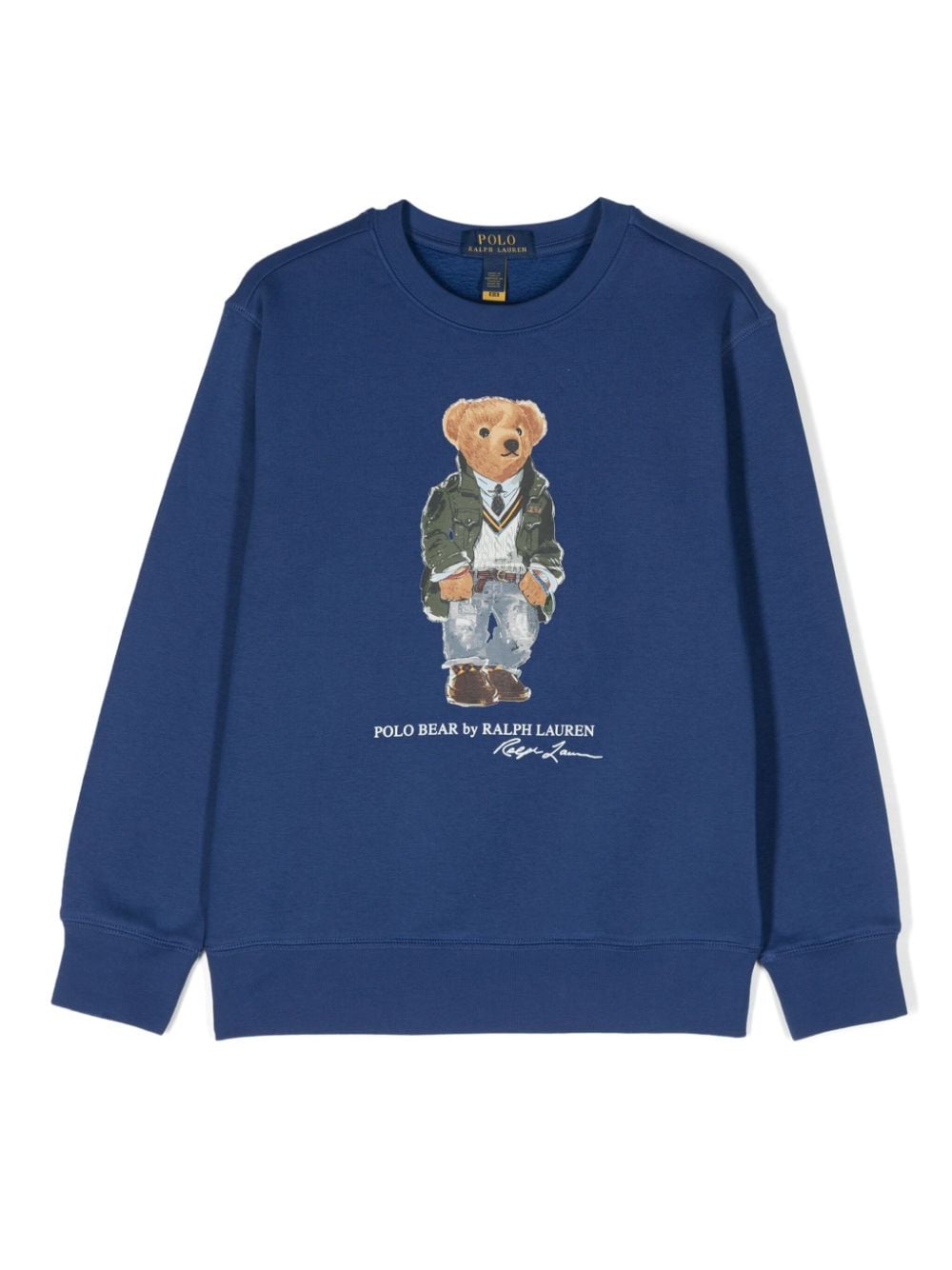 Ralph Lauren Kids Polo Bear sweatshirt - Blue von Ralph Lauren Kids
