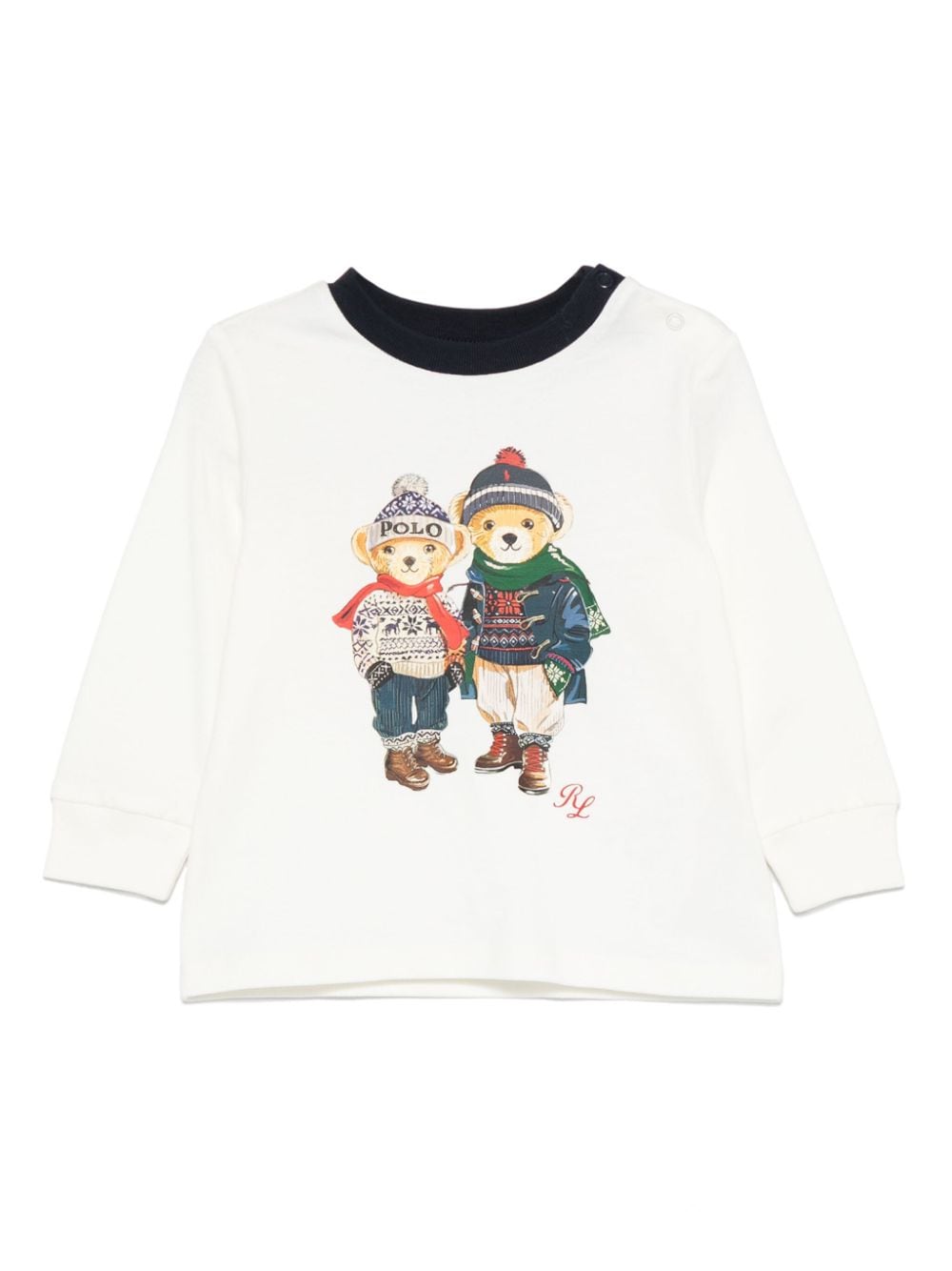 Ralph Lauren Kids Polo Bear sweatshirt - White von Ralph Lauren Kids