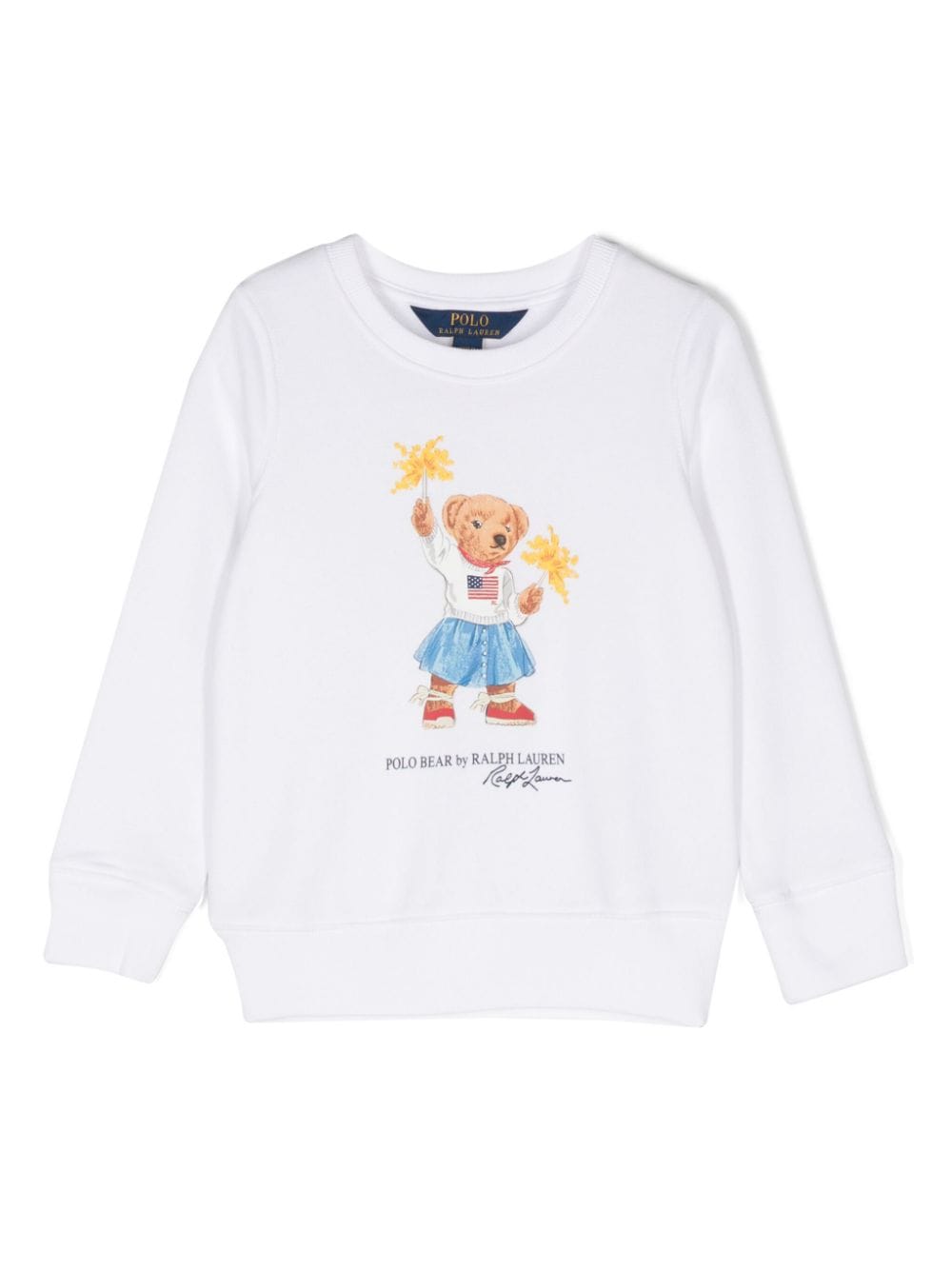 POLO RALPH LAUREN KIDS Polo Bear sweatshirt - White von POLO RALPH LAUREN KIDS