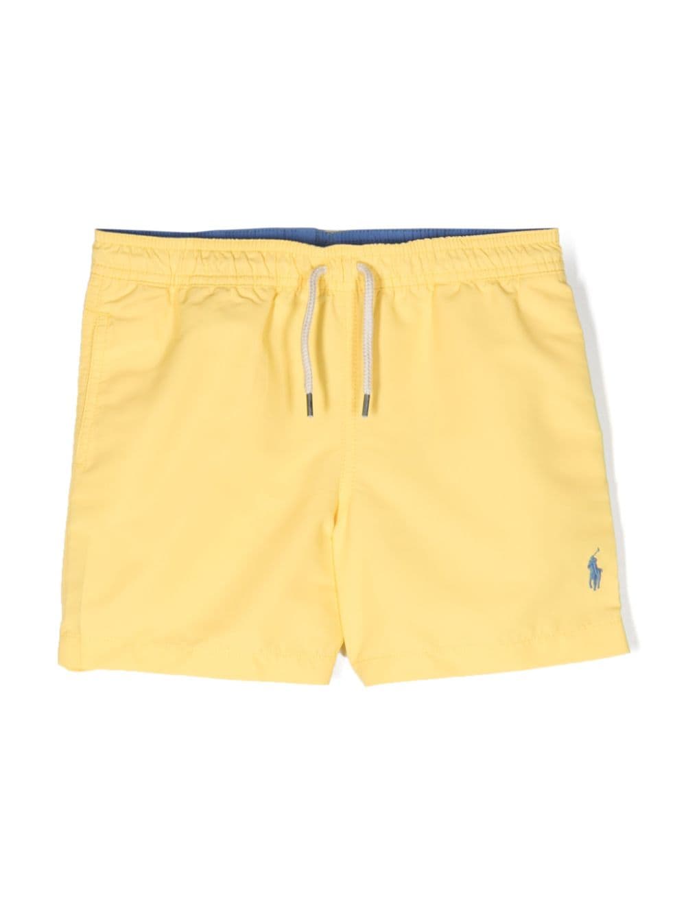 Ralph Lauren Kids Polo Pont drawstring swim shorts - Yellow von Ralph Lauren Kids