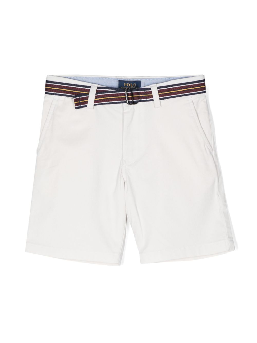 Ralph Lauren Kids Polo Pony belted shorts - Neutrals von Ralph Lauren Kids