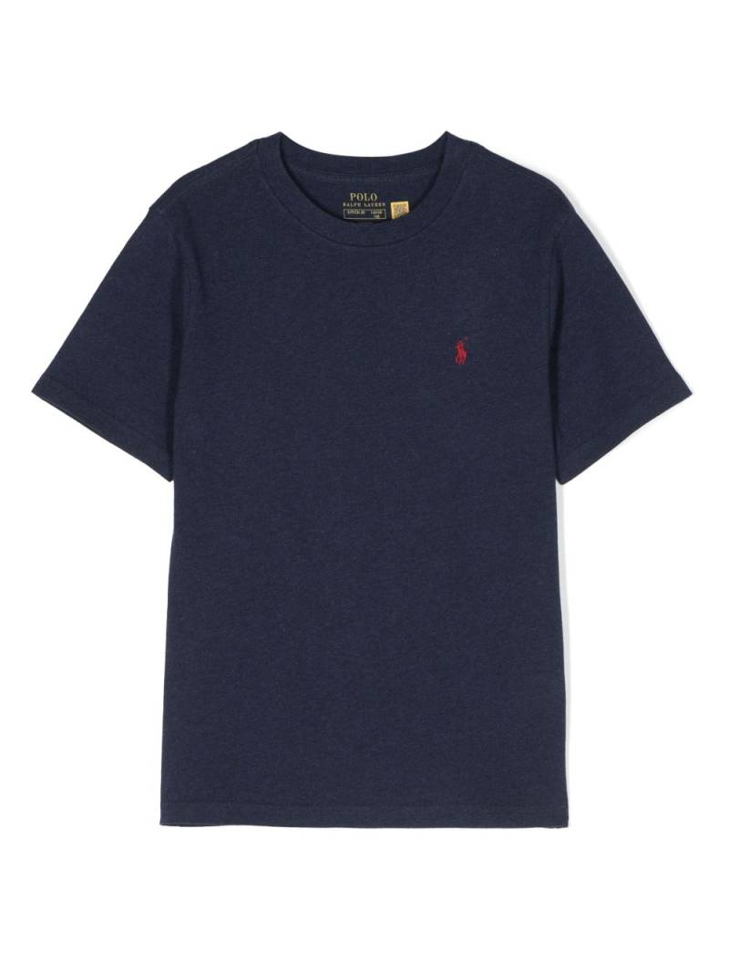 Ralph Lauren Kids Polo Pony cotton T-shirt - Blue von Ralph Lauren Kids