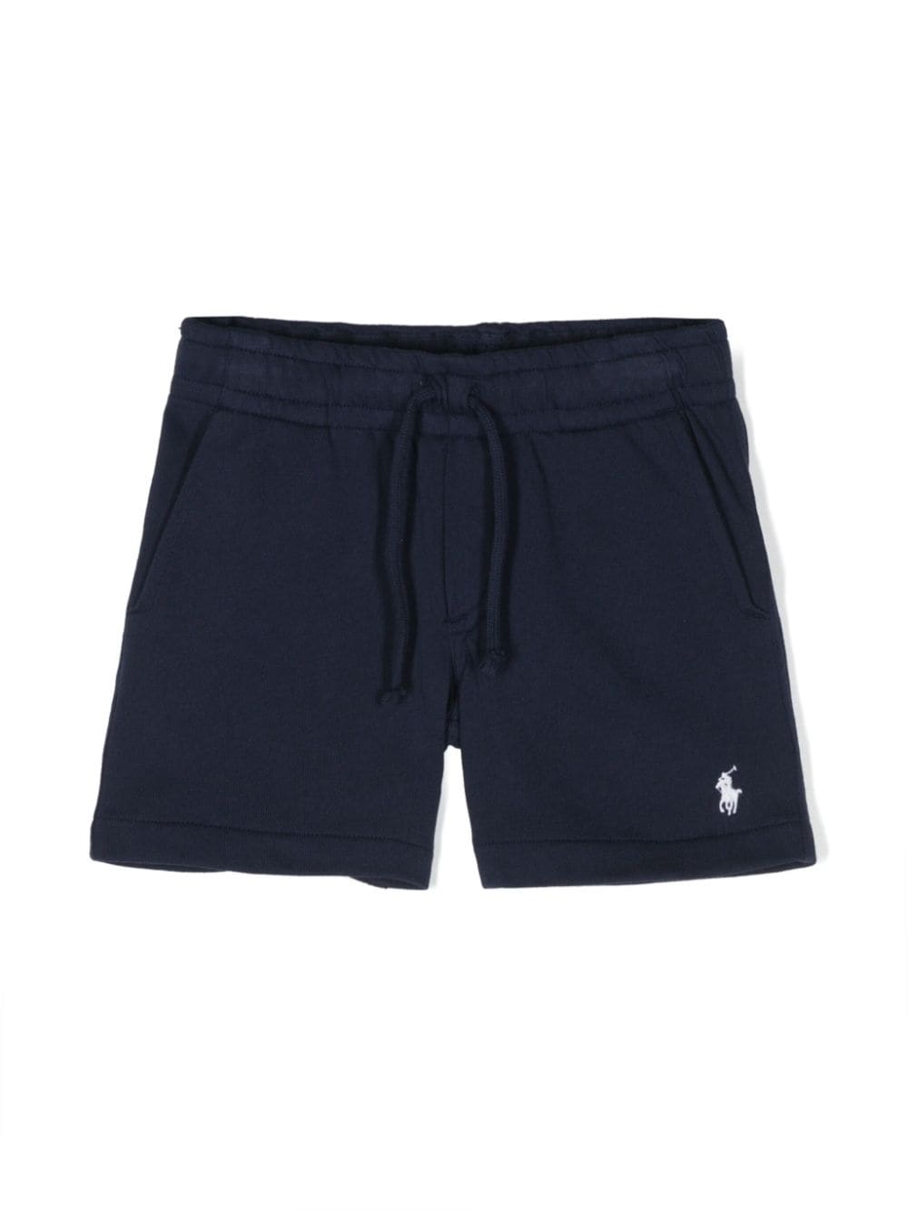 Ralph Lauren Kids Polo Pony cotton track shorts - Blue von Ralph Lauren Kids