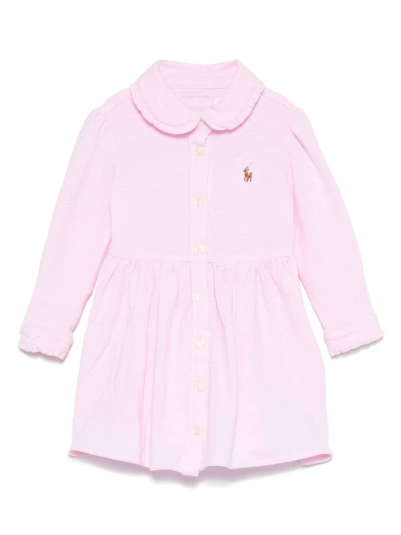 POLO RALPH LAUREN KIDS Polo Pony dress - Pink von POLO RALPH LAUREN KIDS