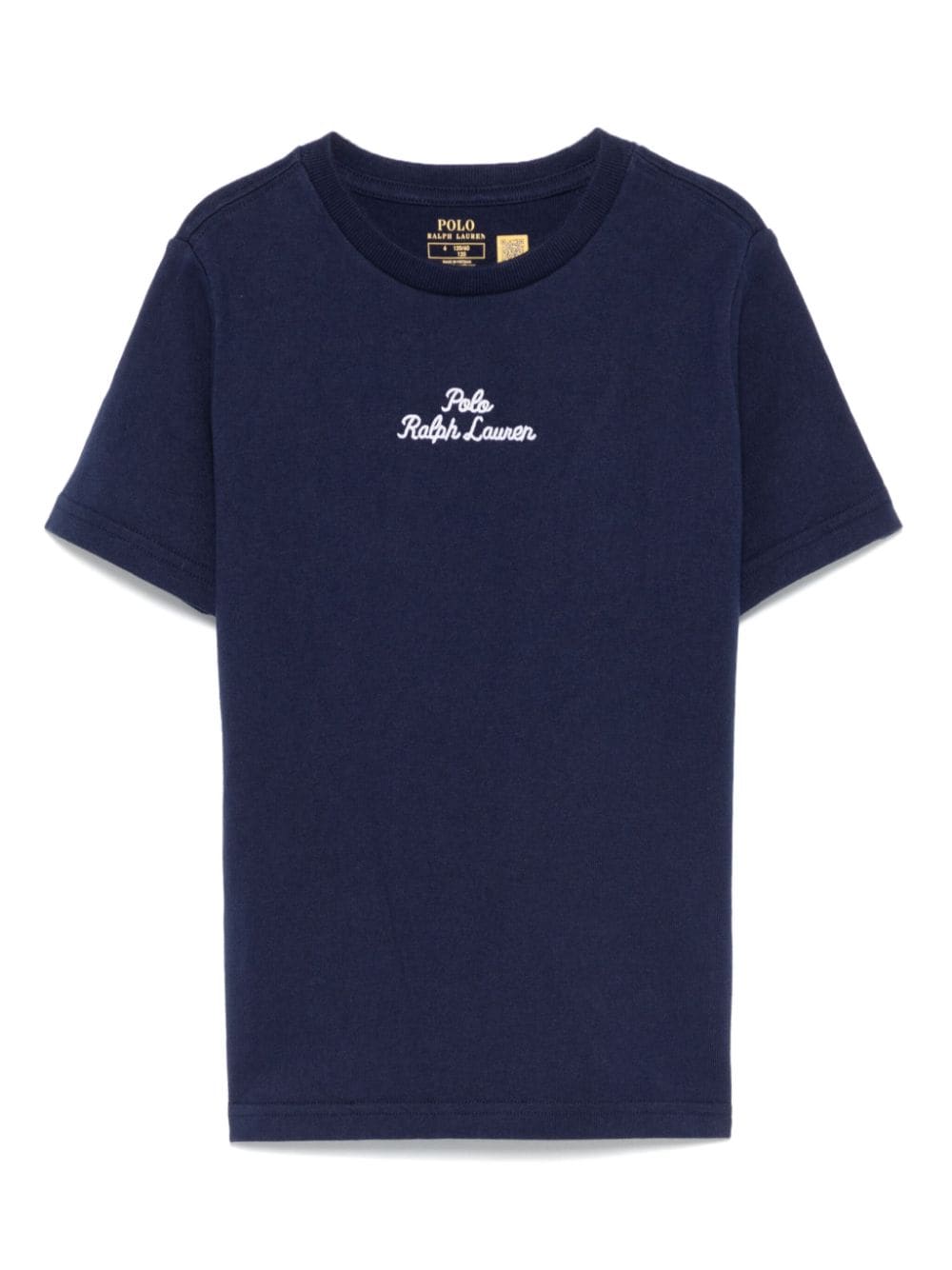 POLO RALPH LAUREN KIDS Polo Pony-embroidered T-shirt - Blue von POLO RALPH LAUREN KIDS