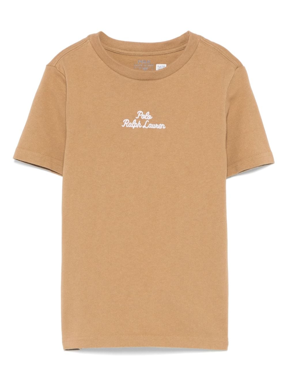 POLO RALPH LAUREN KIDS Polo Pony-embroidered T-shirt - Brown von POLO RALPH LAUREN KIDS