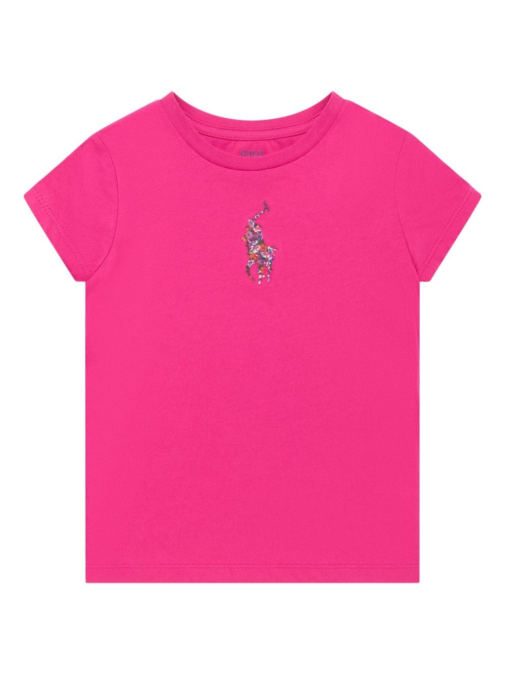 Ralph Lauren Kids Polo Pony-embroidered T-shirt - Pink von Ralph Lauren Kids