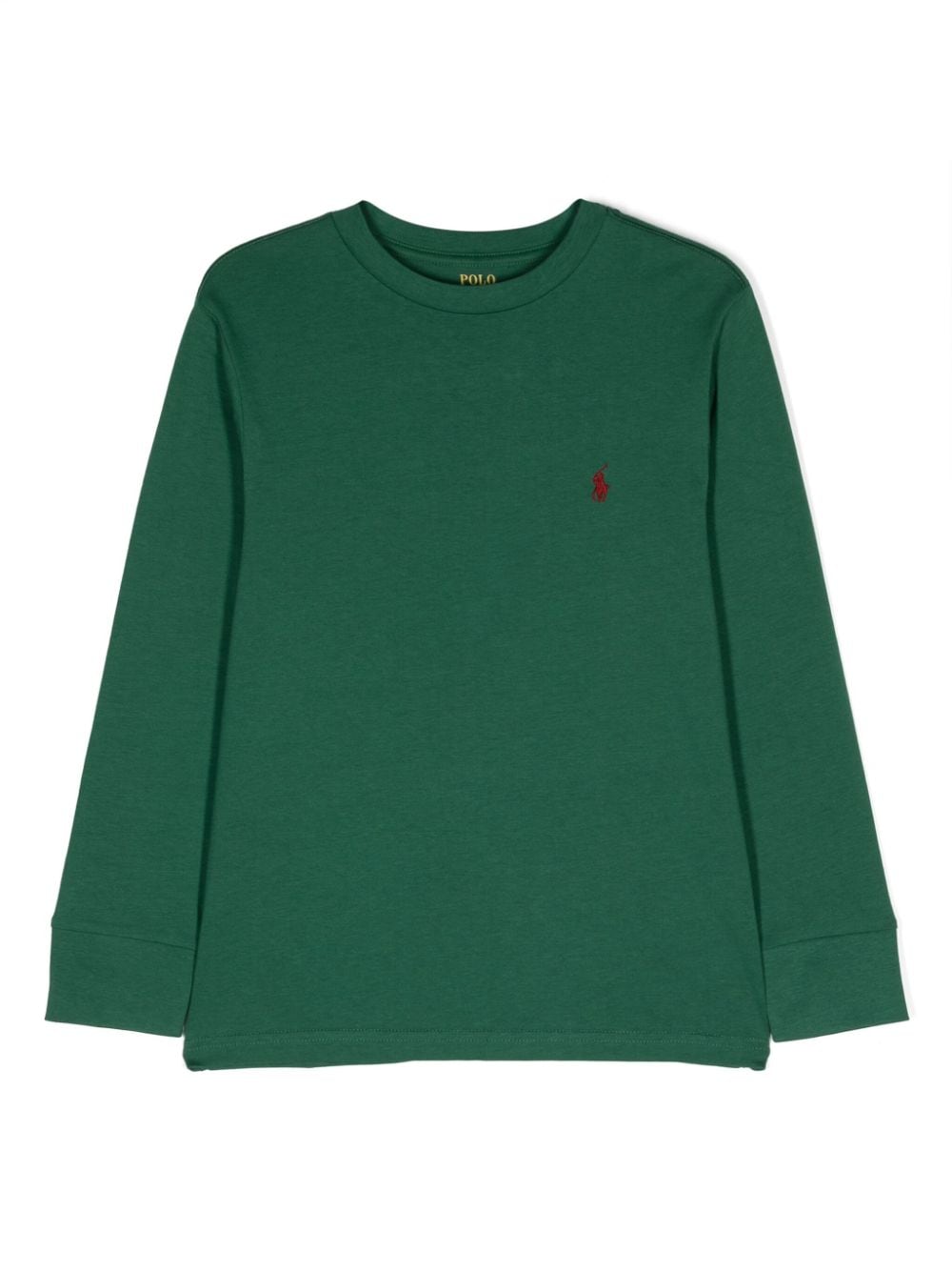 Ralph Lauren Kids Polo Pony-embroidered cotton T-shirt - Green von Ralph Lauren Kids