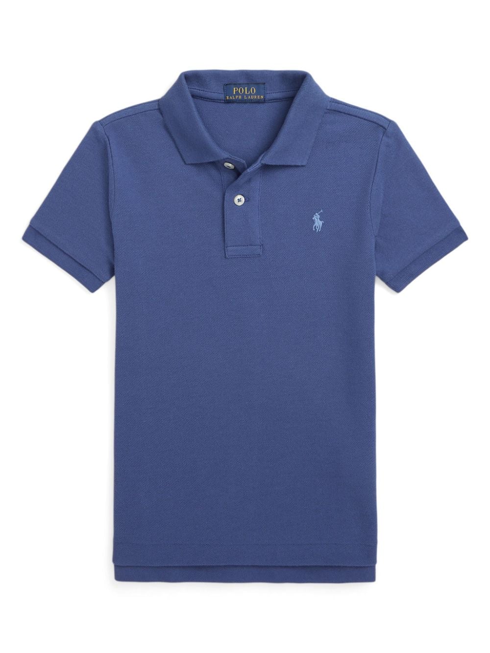 POLO RALPH LAUREN KIDS Polo Pony-embroidered cotton polo shirt - Blue von POLO RALPH LAUREN KIDS