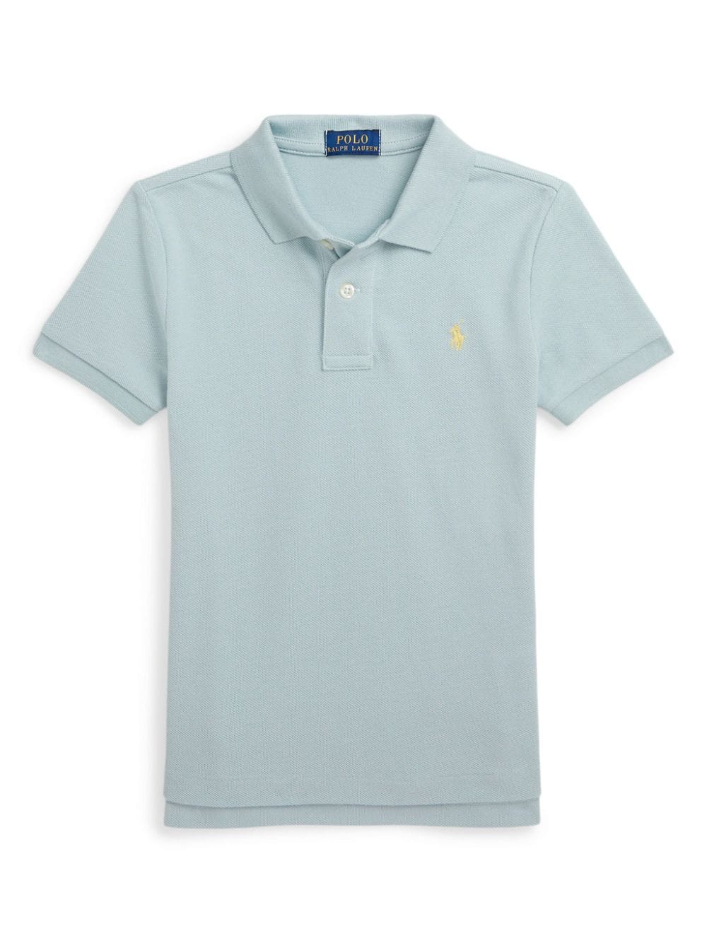 POLO RALPH LAUREN KIDS Polo Pony-embroidered cotton polo shirt - Blue von POLO RALPH LAUREN KIDS