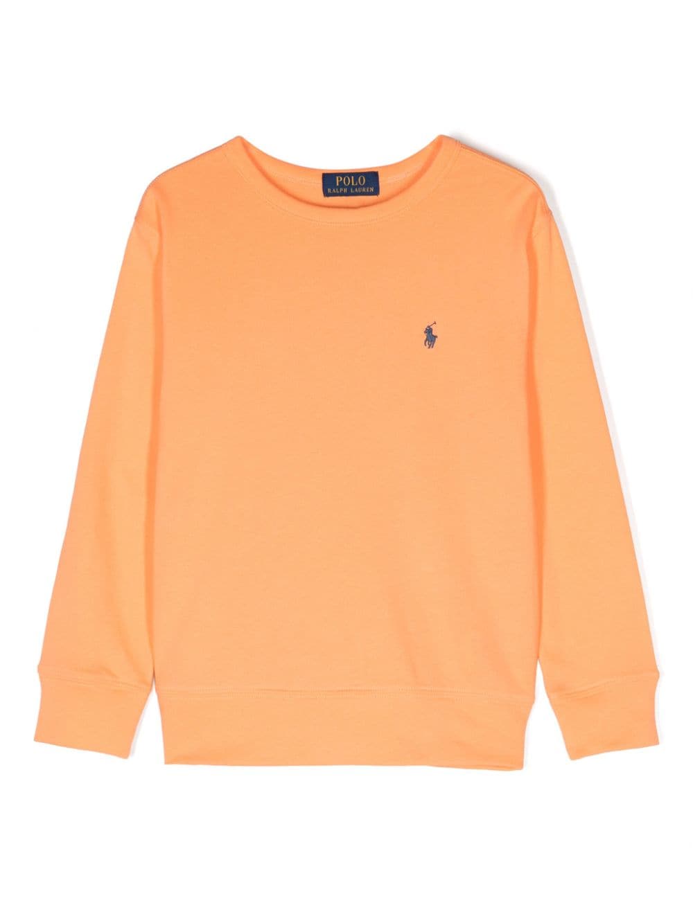 POLO RALPH LAUREN KIDS Polo Pony-embroidered cotton sweatshirt - Orange von POLO RALPH LAUREN KIDS