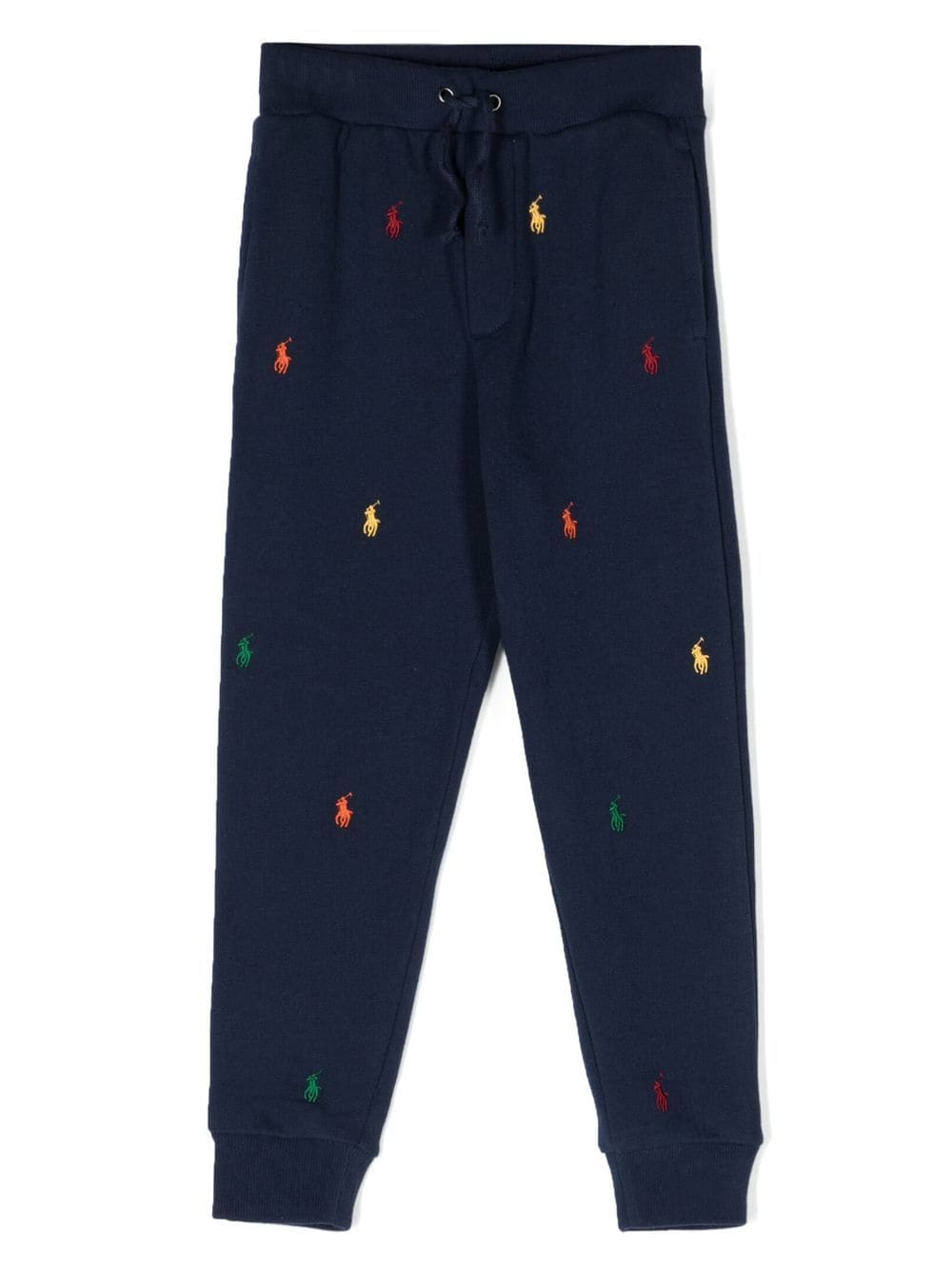 POLO RALPH LAUREN KIDS Polo Pony-embroidered track pants - Blue von POLO RALPH LAUREN KIDS