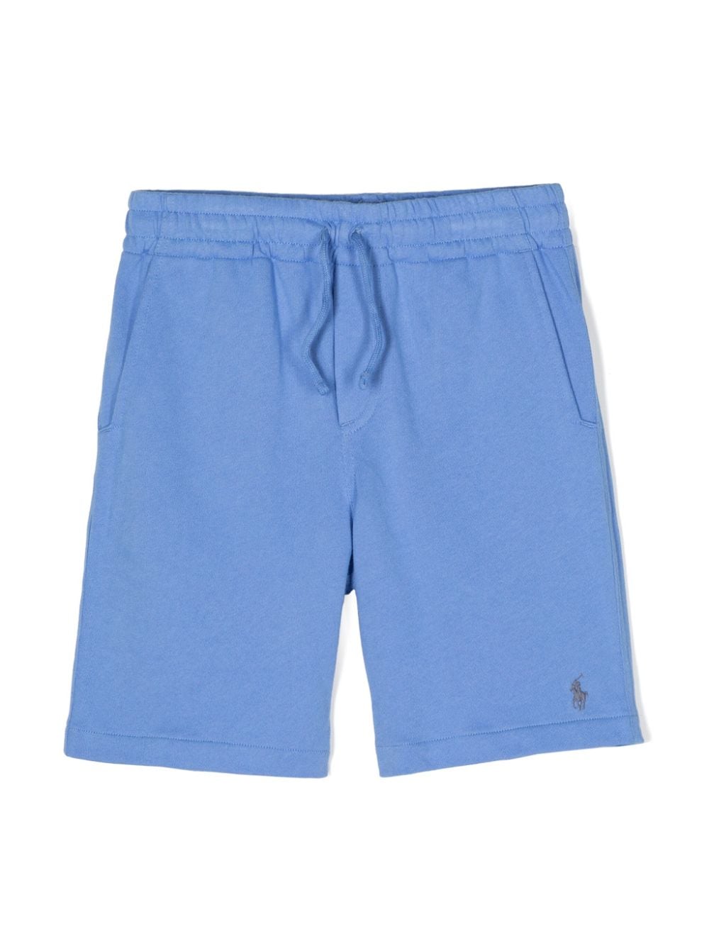 Ralph Lauren Kids Polo Pony-embroidered track shorts - Blue von Ralph Lauren Kids