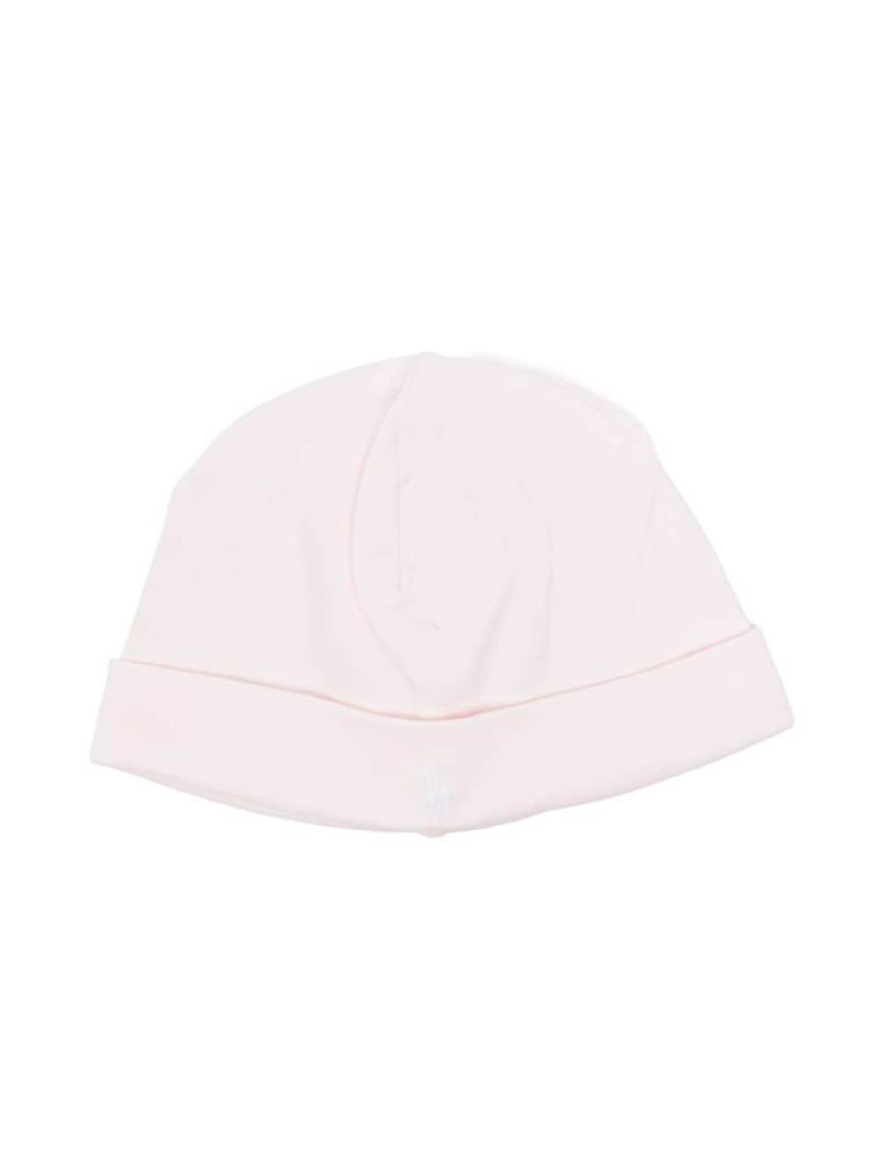 Ralph Lauren Kids Polo Pony embroidery beanie hat - Pink von Ralph Lauren Kids