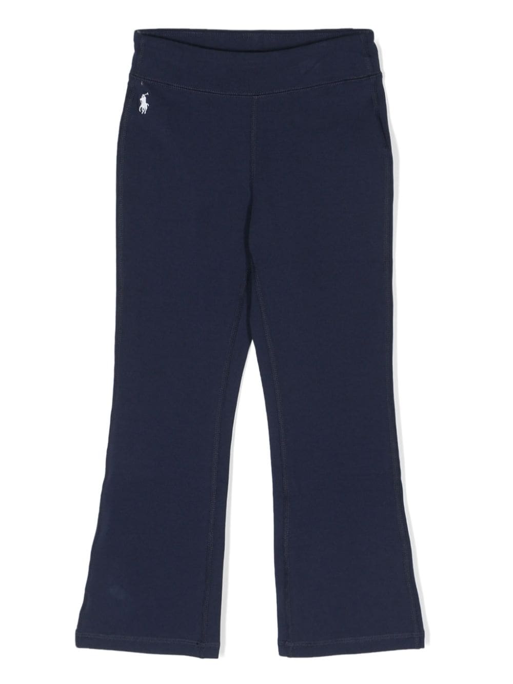 POLO RALPH LAUREN KIDS Polo Pony flared track pants - Blue von POLO RALPH LAUREN KIDS