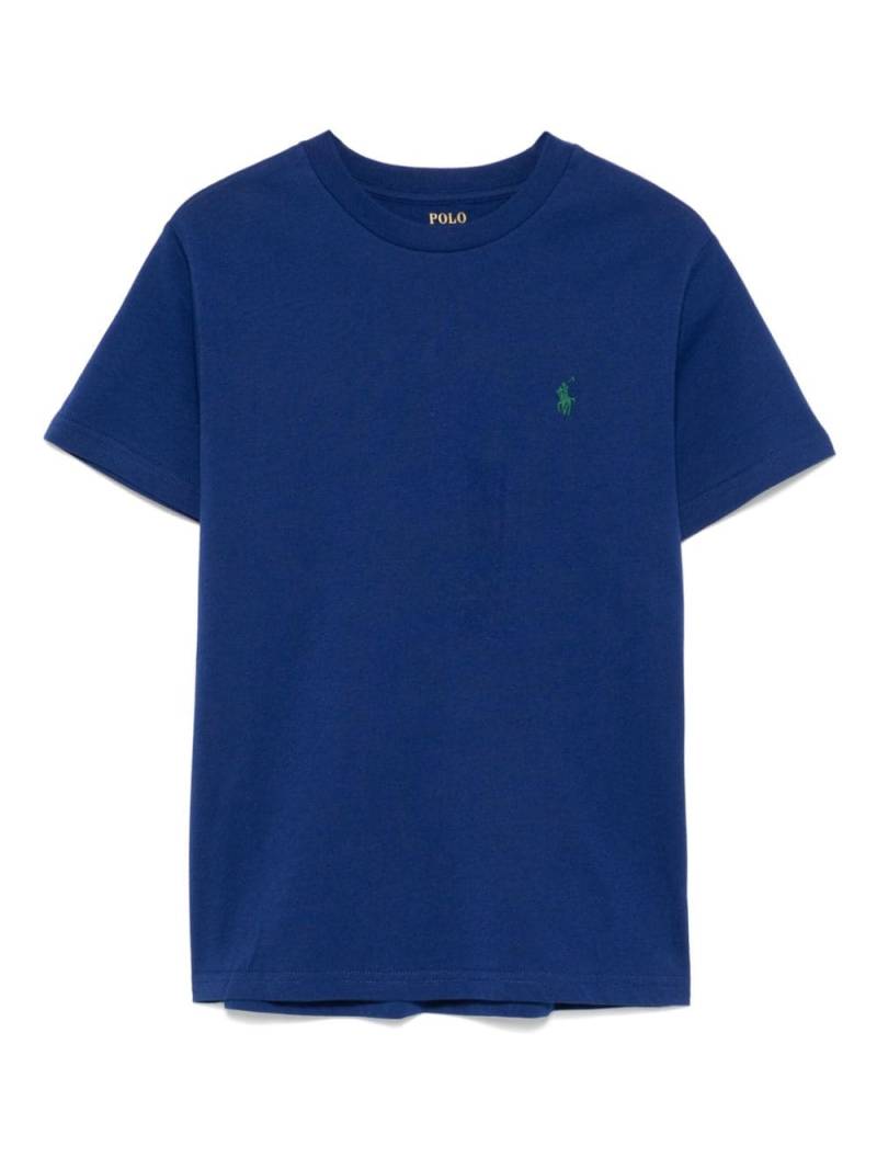 Ralph Lauren Kids Polo Pony-motif T-shirt - Blue von Ralph Lauren Kids