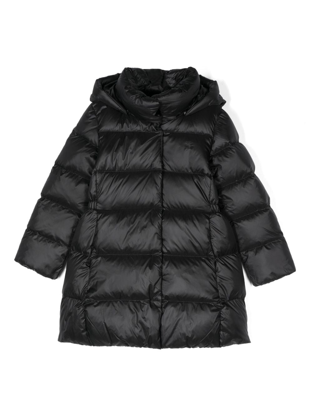 Ralph Lauren Kids Polo Pony-motif padded coat - Black von Ralph Lauren Kids