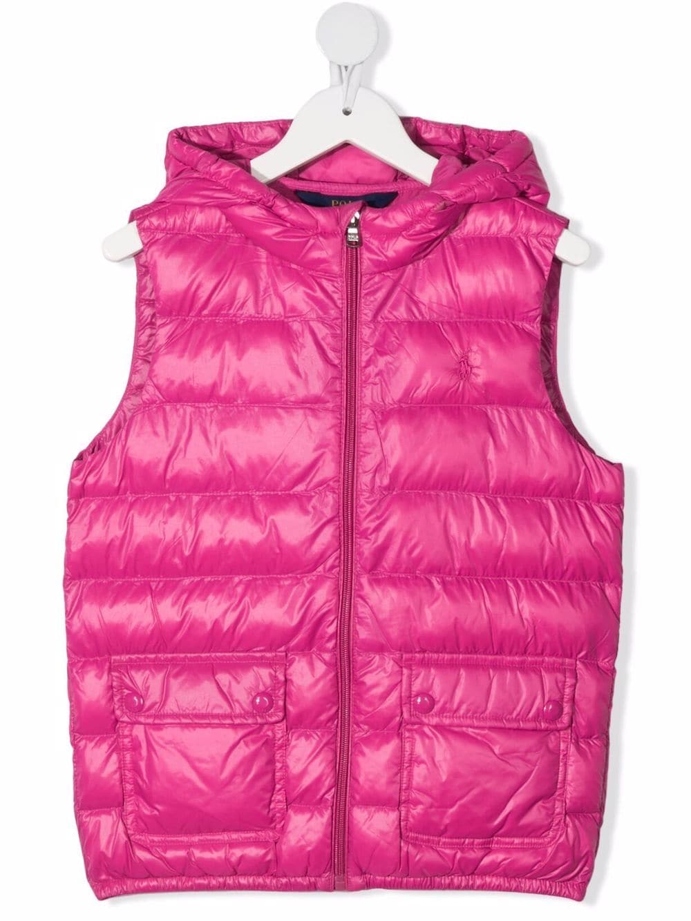 Ralph Lauren Kids Polo Pony padded gilet - Pink von Ralph Lauren Kids