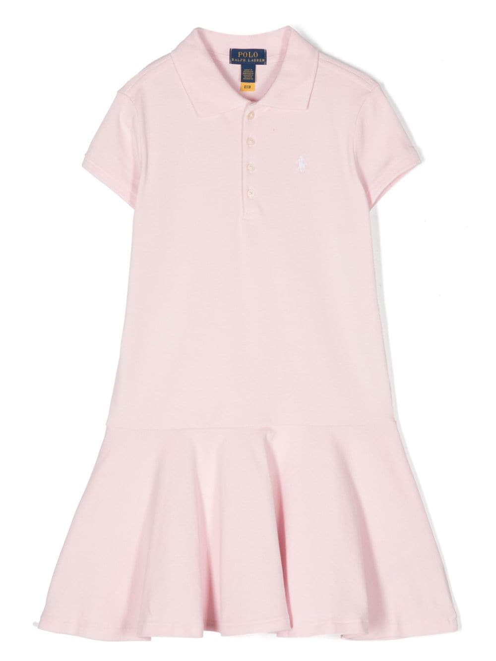 POLO RALPH LAUREN KIDS Polo Pony polo dress - Pink von POLO RALPH LAUREN KIDS