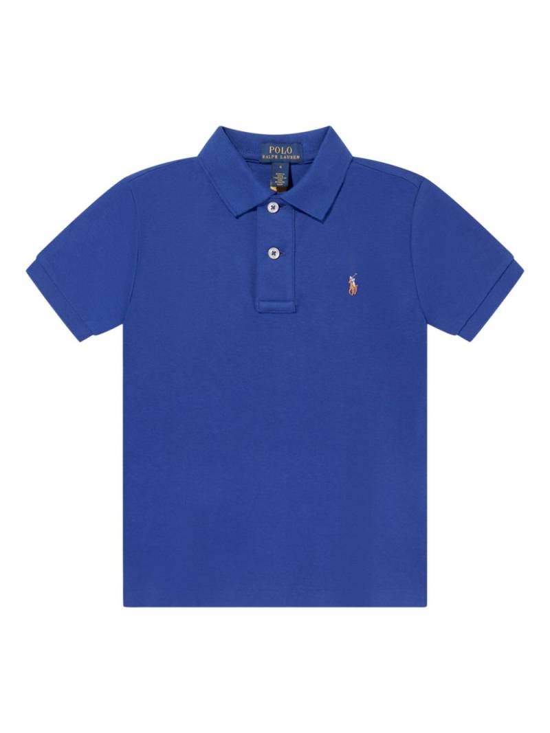 POLO RALPH LAUREN KIDS Polo Pony polo shirt - Blue von POLO RALPH LAUREN KIDS