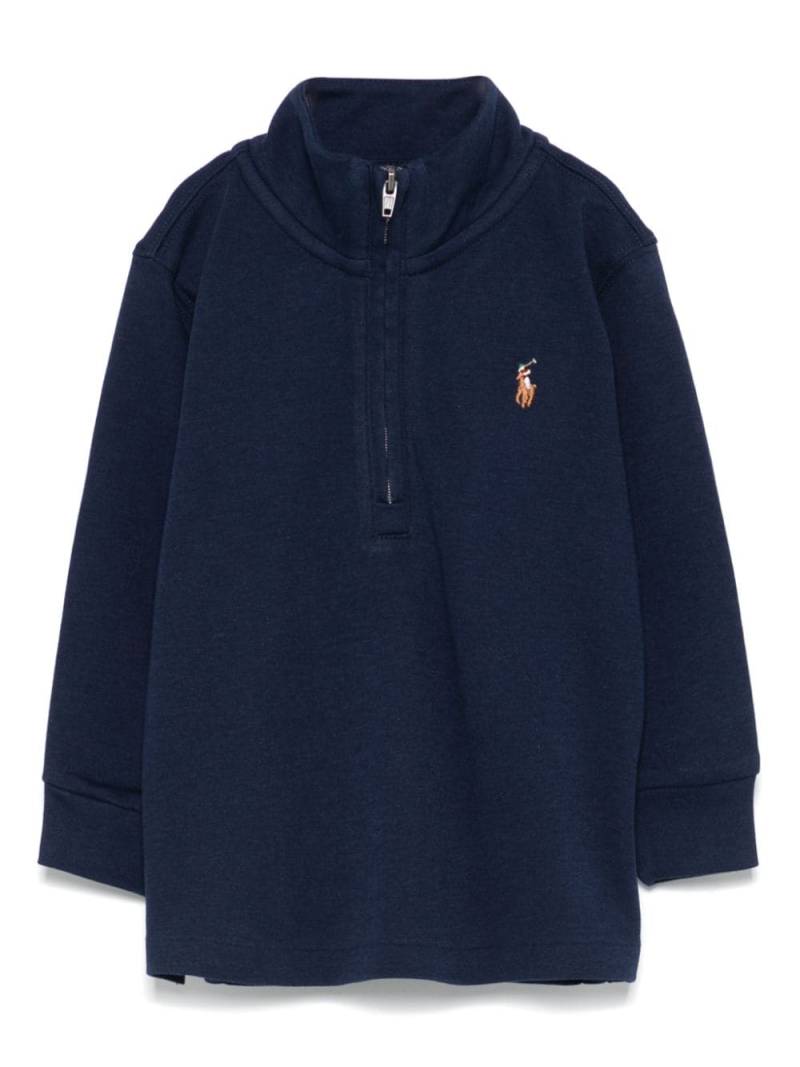 POLO RALPH LAUREN KIDS Polo Pony pullover - Blue von POLO RALPH LAUREN KIDS