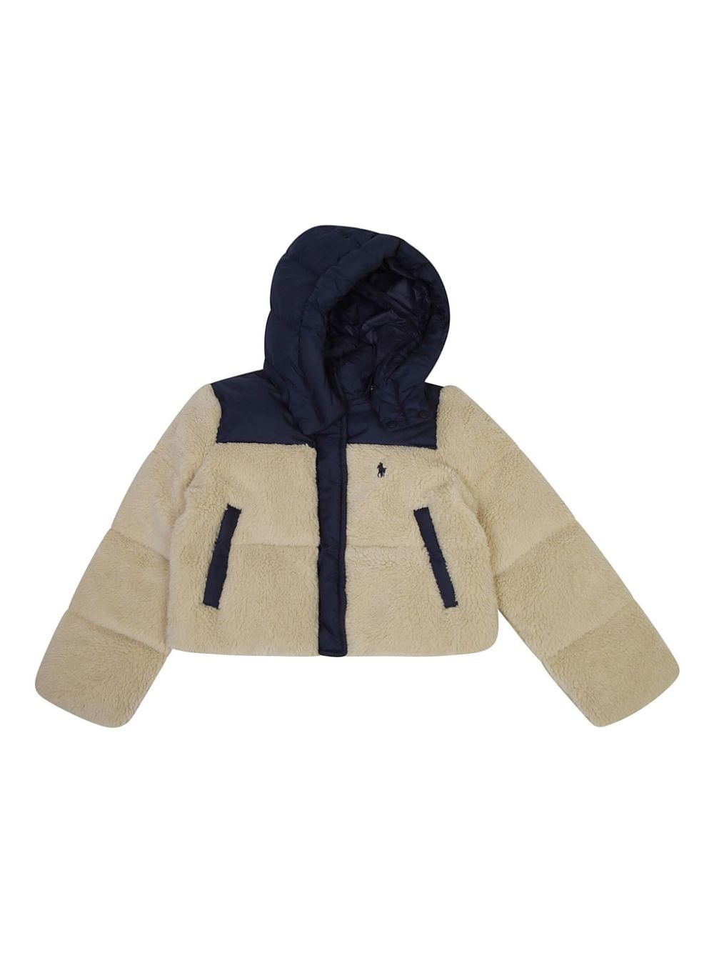 POLO RALPH LAUREN KIDS Teddy padded jacket - Neutrals von POLO RALPH LAUREN KIDS