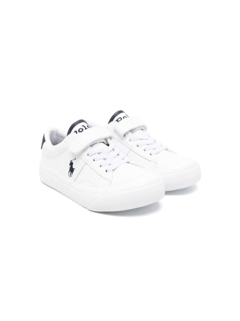 Ralph Lauren Kids Theron IV logo-embroidered sneakers - White von Ralph Lauren Kids