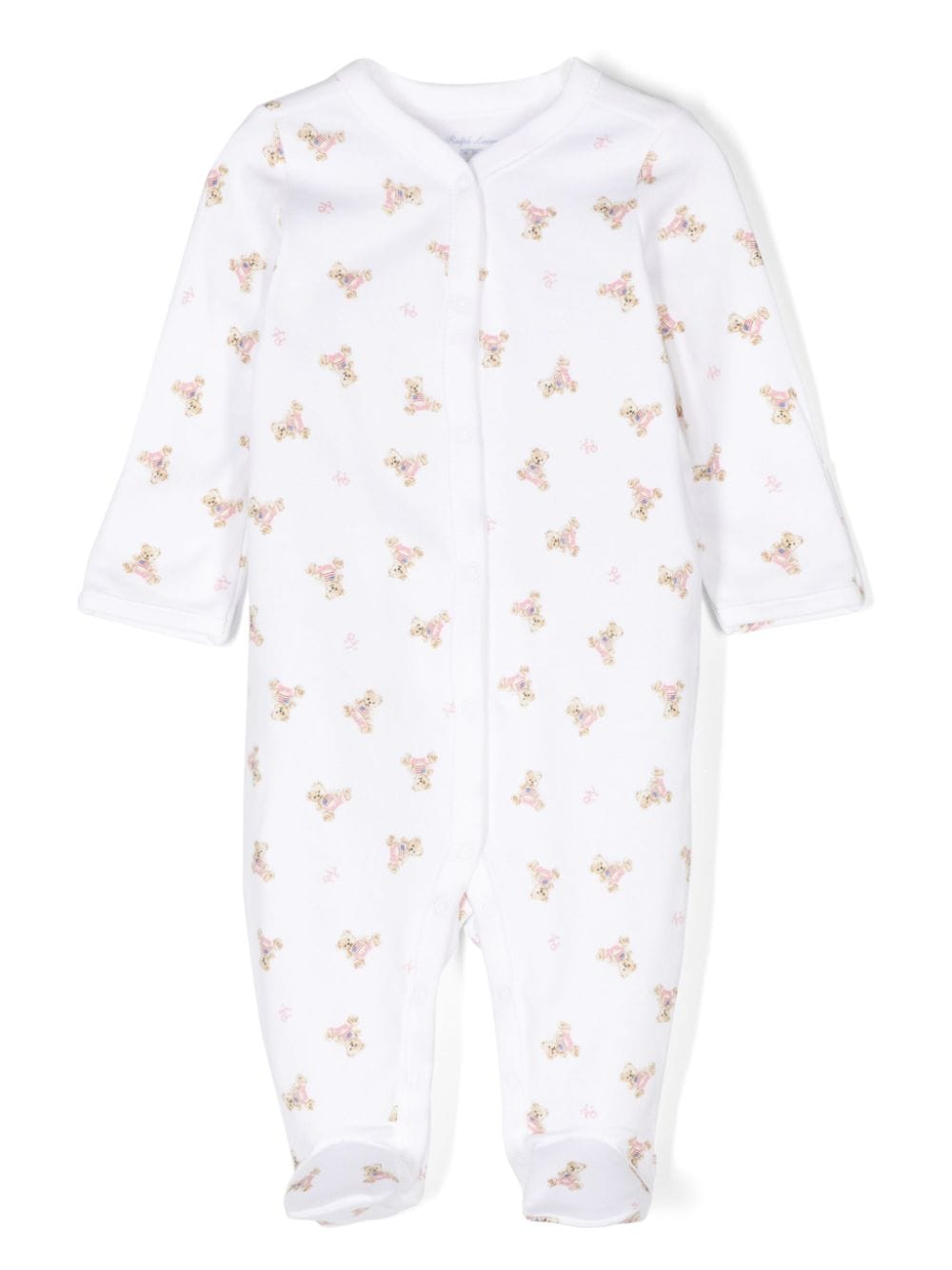 POLO RALPH LAUREN KIDS bears-print cotton pyjamas - White von POLO RALPH LAUREN KIDS