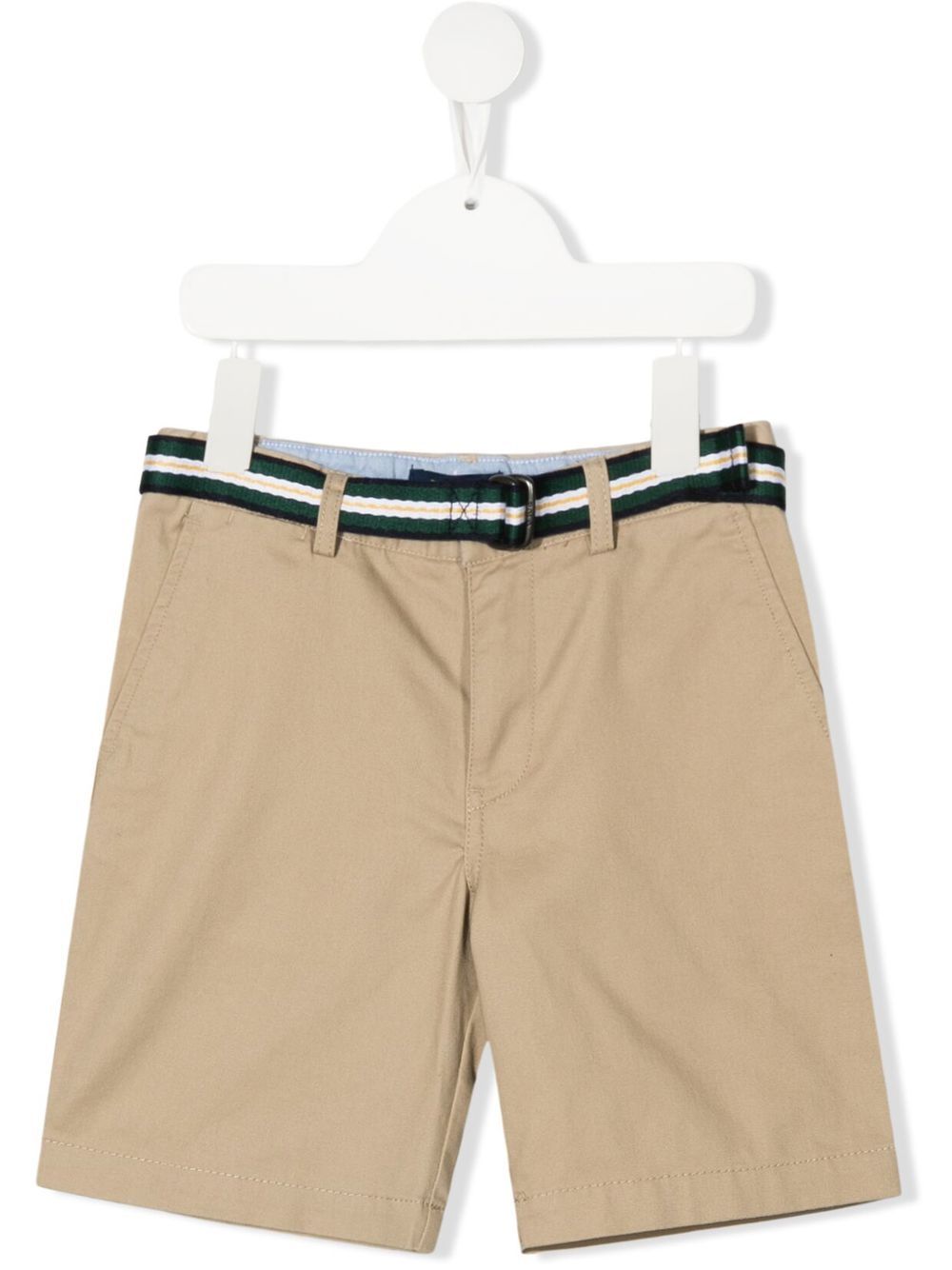 POLO RALPH LAUREN KIDS belted chino shorts - Neutrals von POLO RALPH LAUREN KIDS