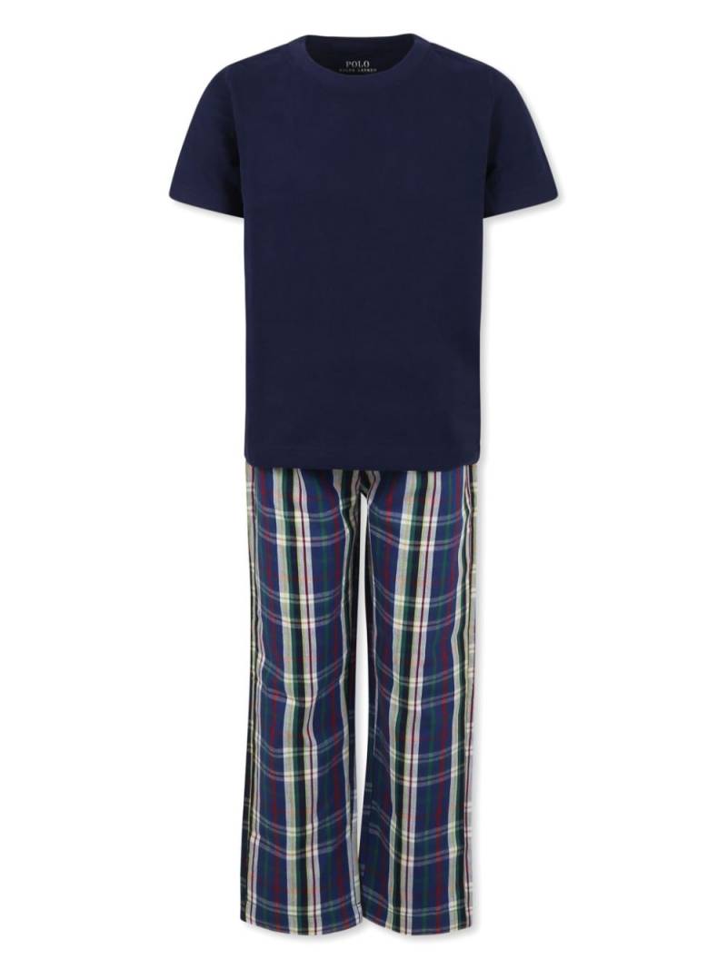 POLO RALPH LAUREN KIDS cotton pyjamas - Blue von POLO RALPH LAUREN KIDS