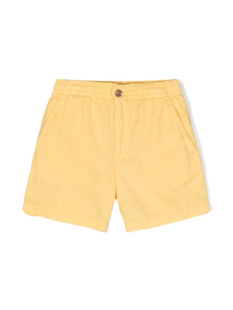 POLO RALPH LAUREN KIDS elasticated-waist mid-length shorts - Yellow von POLO RALPH LAUREN KIDS