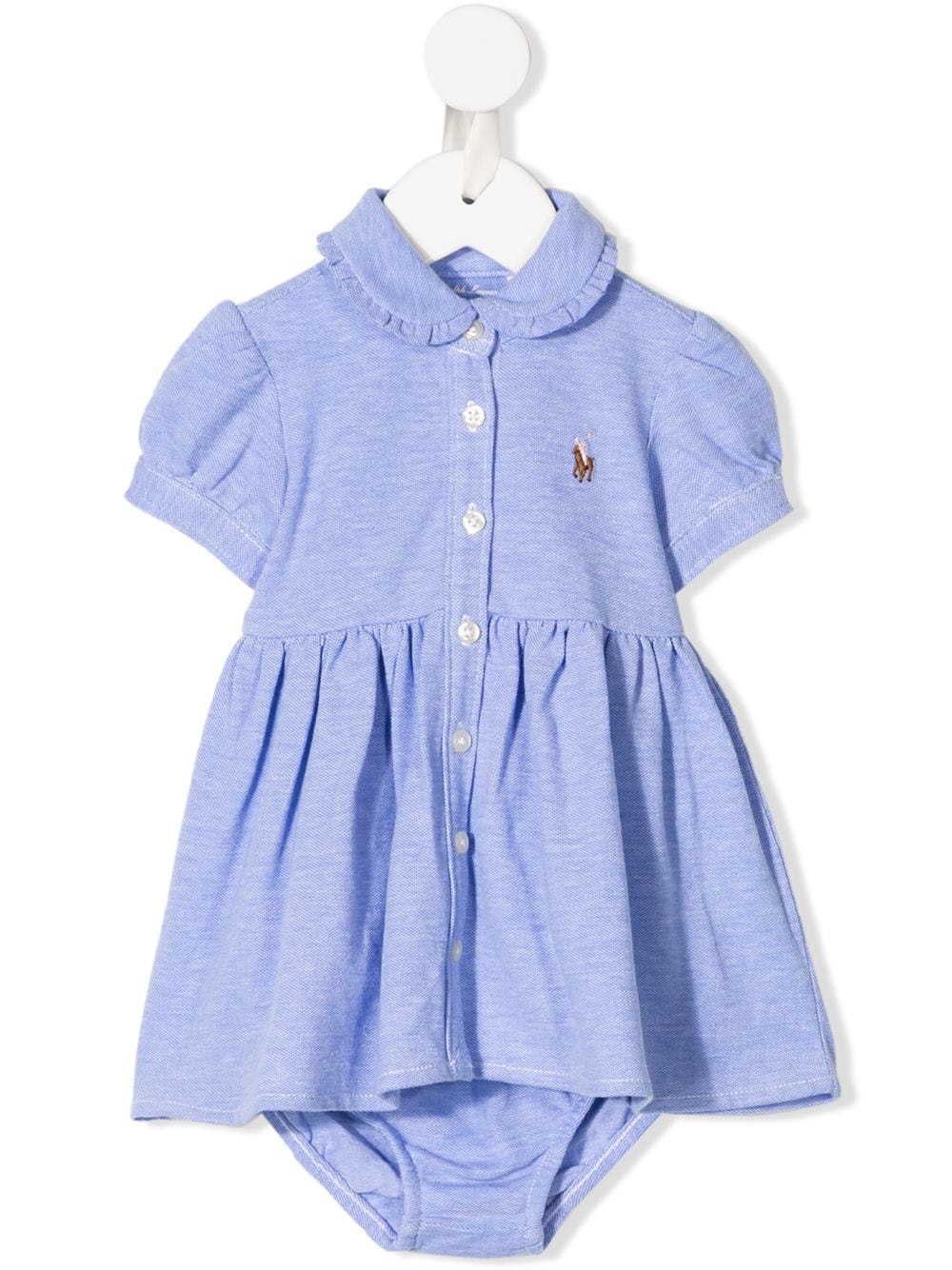 POLO RALPH LAUREN KIDS embroidered Pony dress set - Blue von POLO RALPH LAUREN KIDS