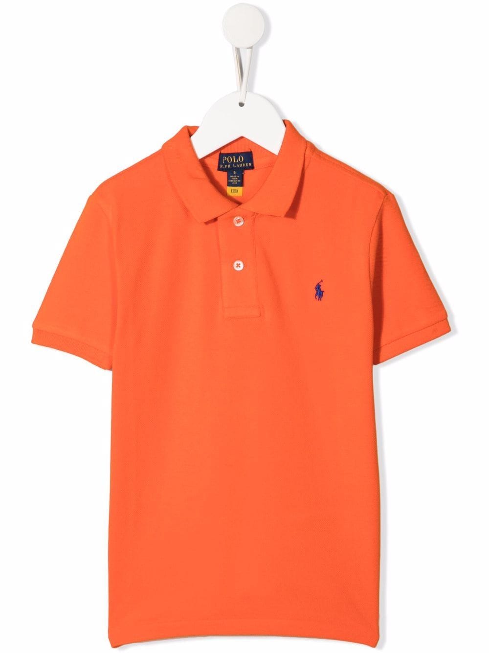 POLO RALPH LAUREN KIDS embroidered logo polo shirt - Orange von POLO RALPH LAUREN KIDS