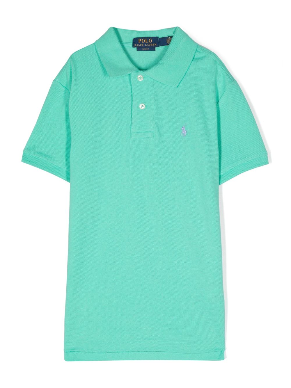 POLO RALPH LAUREN KIDS embroidered-logo short-sleeve polo shirt - Green von POLO RALPH LAUREN KIDS