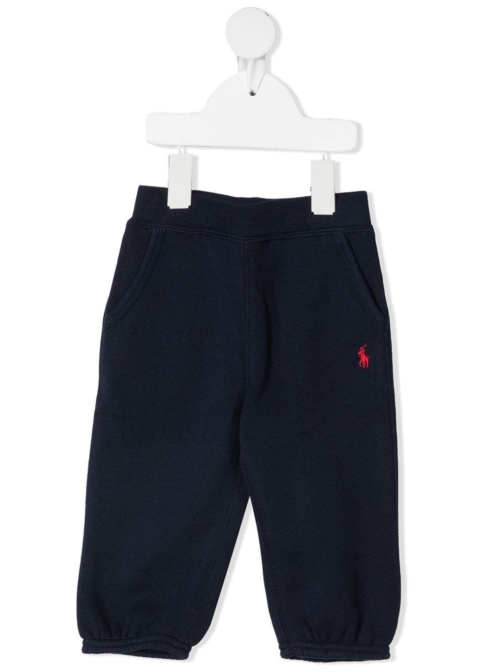 Ralph Lauren Kids embroidered logo trousers - Blue von Ralph Lauren Kids