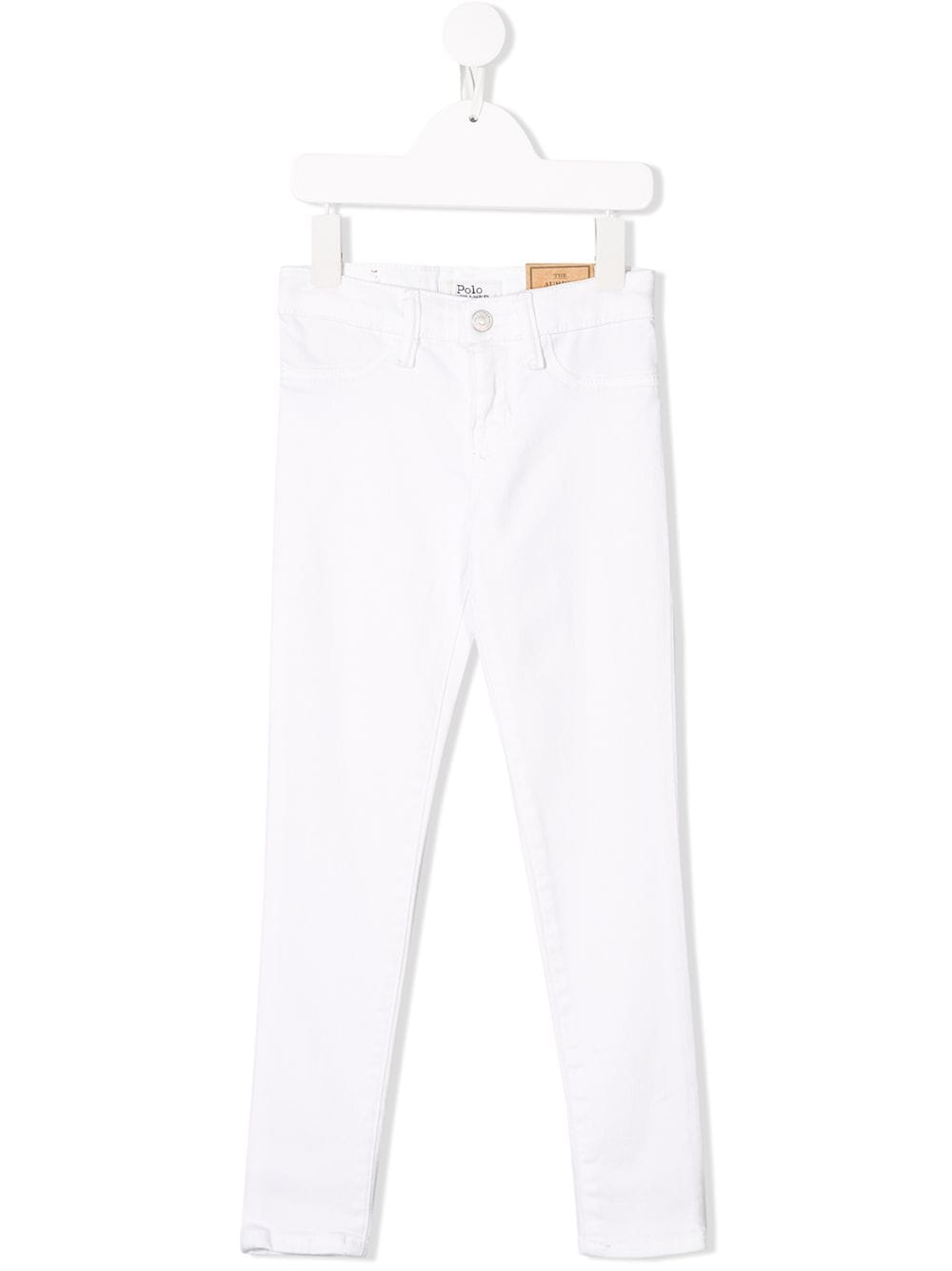 Ralph Lauren Kids fitted slim jeans - White von Ralph Lauren Kids