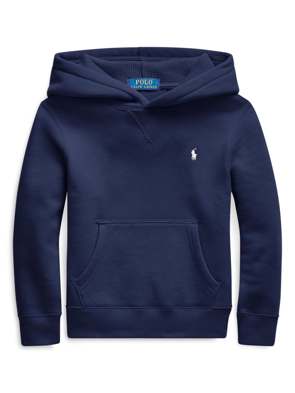 POLO RALPH LAUREN KIDS fleece-texture hoodie - Blue von POLO RALPH LAUREN KIDS