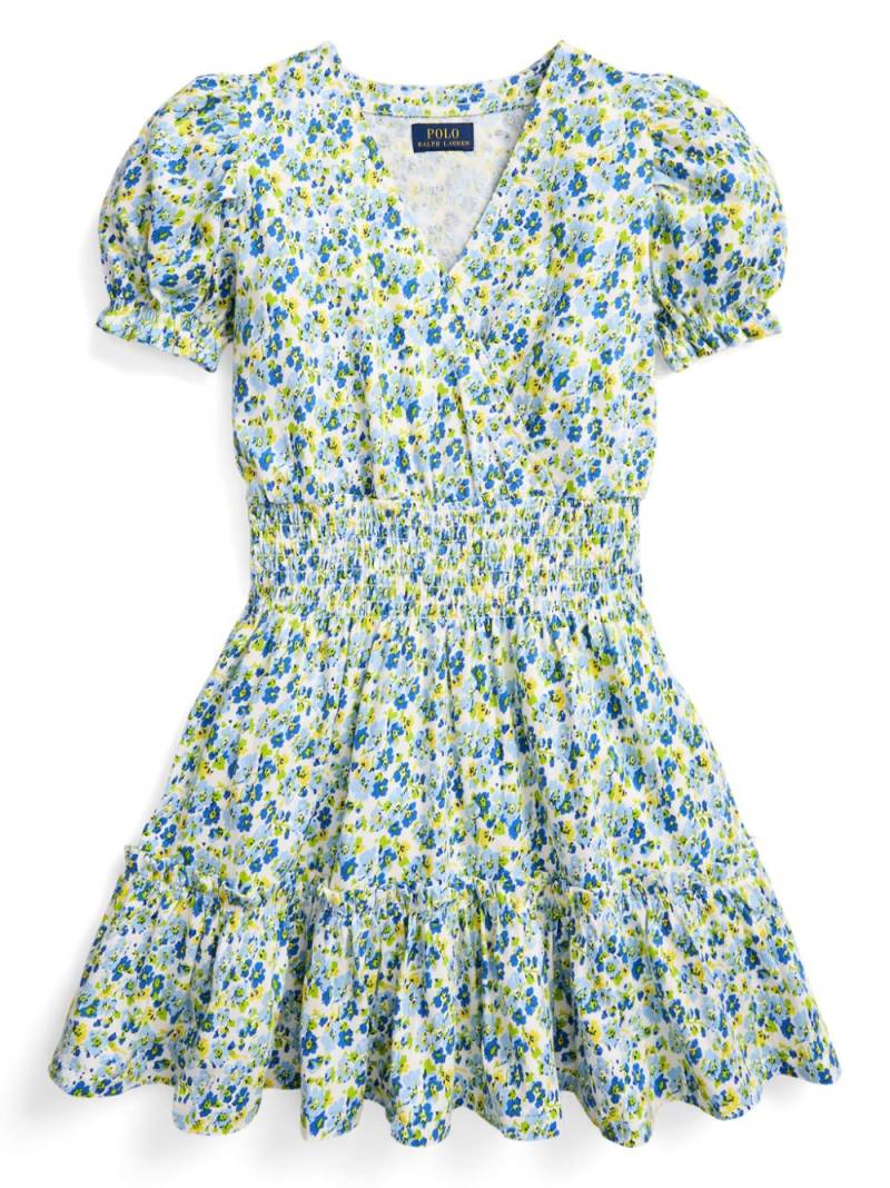 POLO RALPH LAUREN KIDS floral-print dress - Green von POLO RALPH LAUREN KIDS