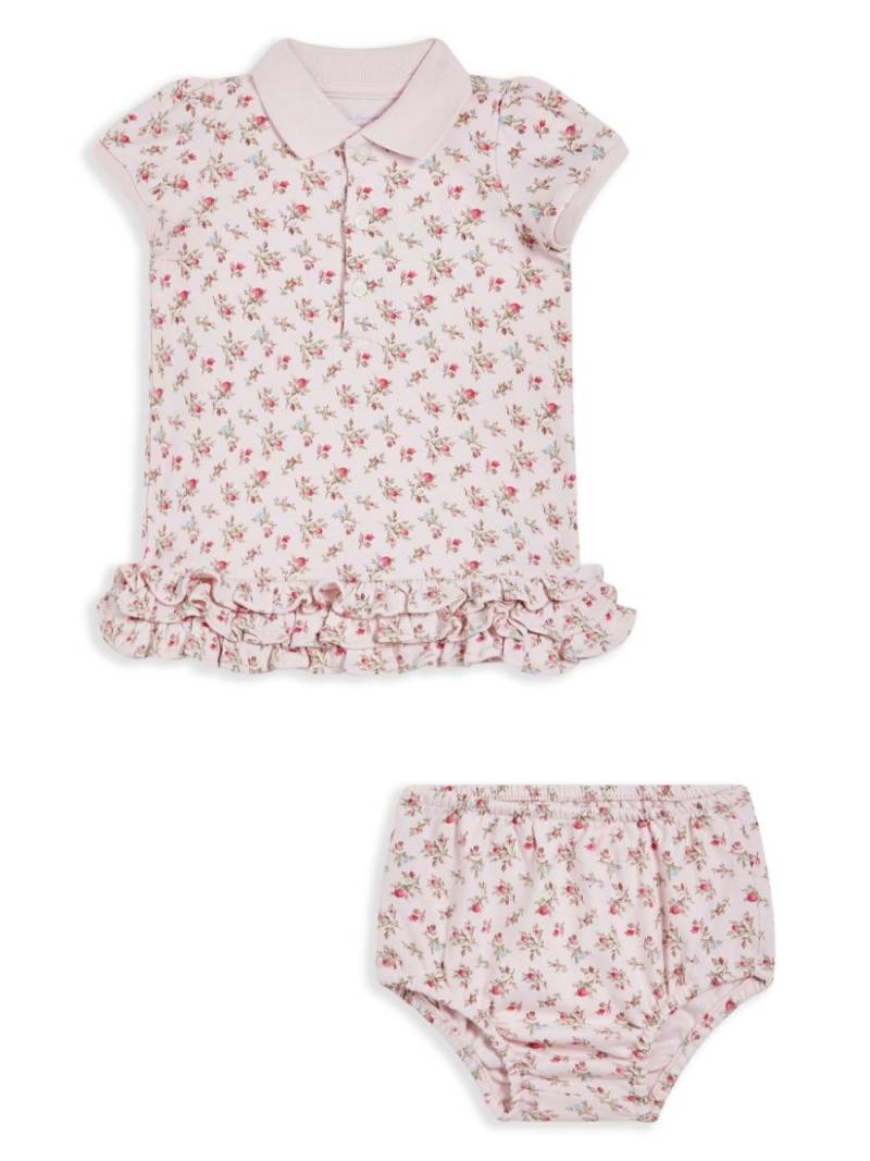 POLO RALPH LAUREN KIDS floral-print dress set - Pink von POLO RALPH LAUREN KIDS