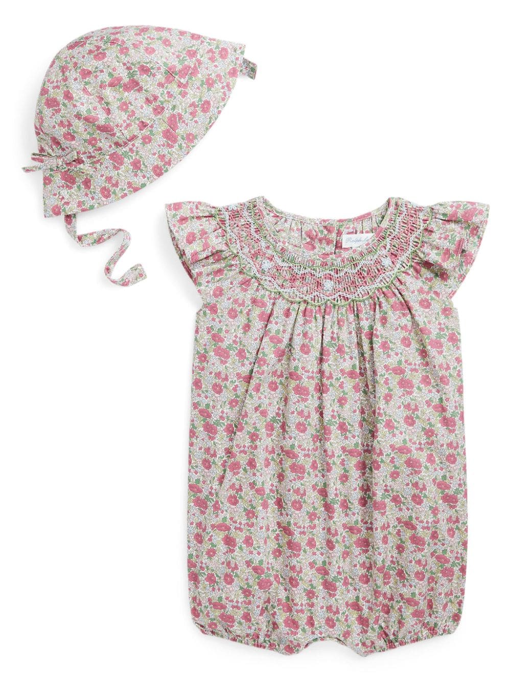 POLO RALPH LAUREN KIDS floral-print jumper set - Pink von POLO RALPH LAUREN KIDS