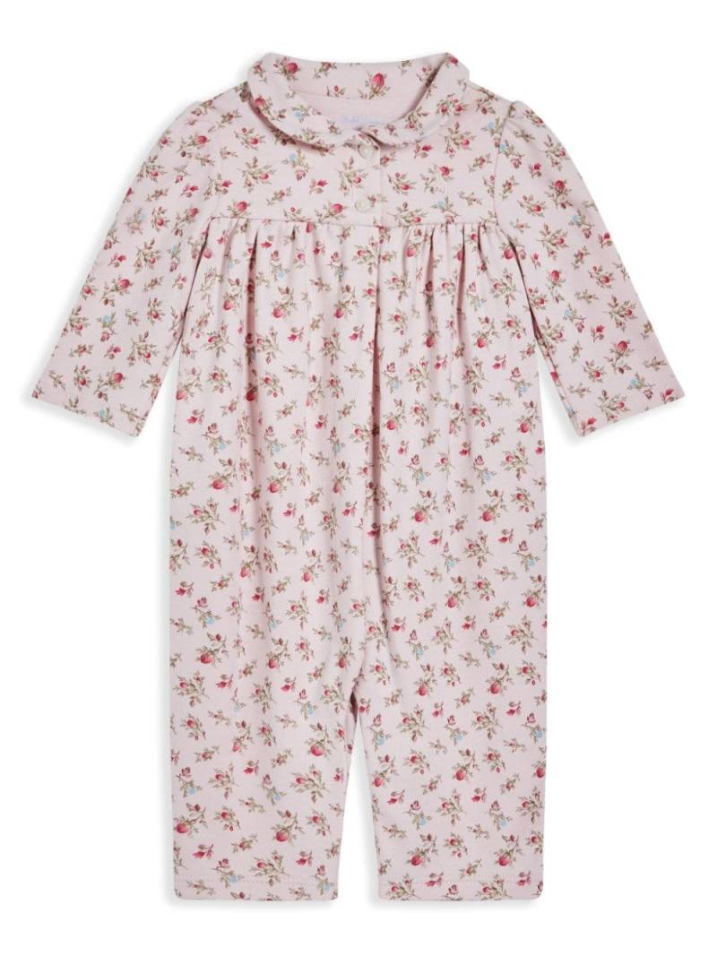 POLO RALPH LAUREN KIDS floral-print romper - Pink von POLO RALPH LAUREN KIDS