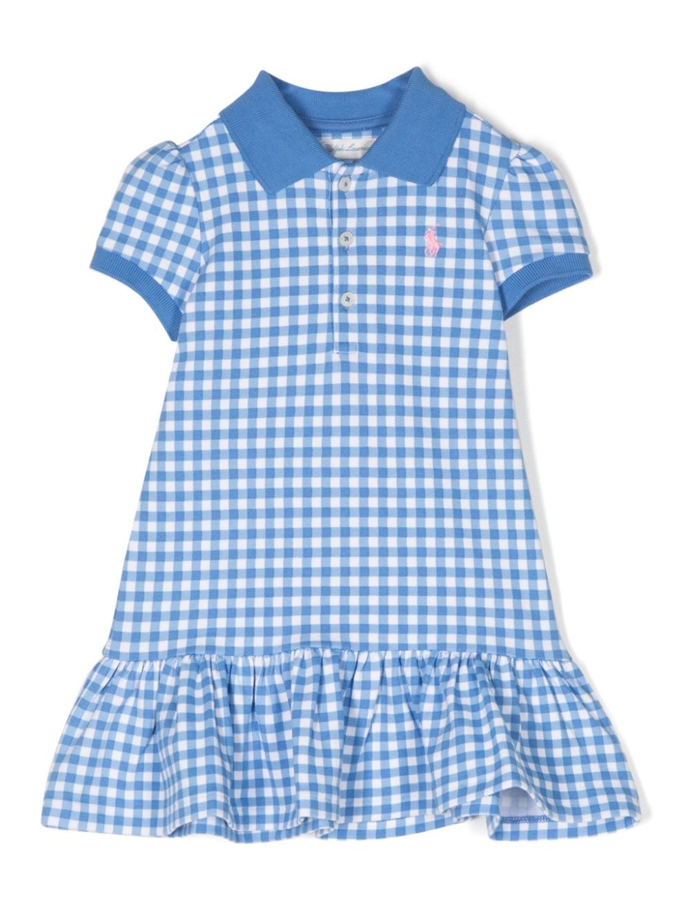 Ralph Lauren Kids gingham dress set - Blue von Ralph Lauren Kids