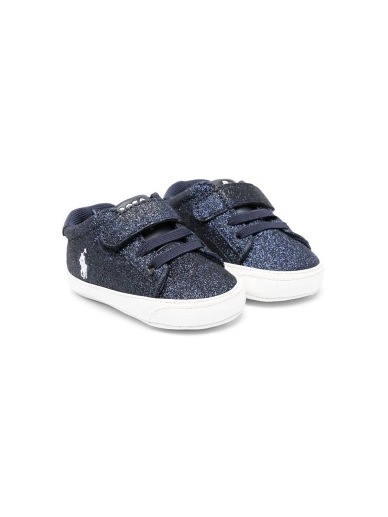 POLO RALPH LAUREN KIDS glitter sneakers - Blue von POLO RALPH LAUREN KIDS