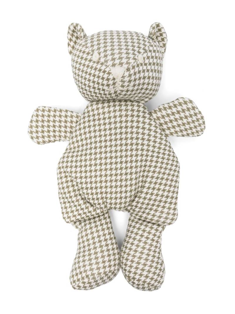 POLO RALPH LAUREN KIDS houndstooth teddy bear - Green von POLO RALPH LAUREN KIDS