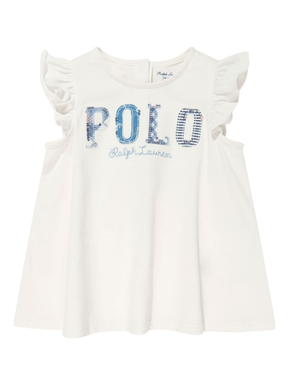 POLO RALPH LAUREN KIDS logo-embroidered T-shirt - White von POLO RALPH LAUREN KIDS