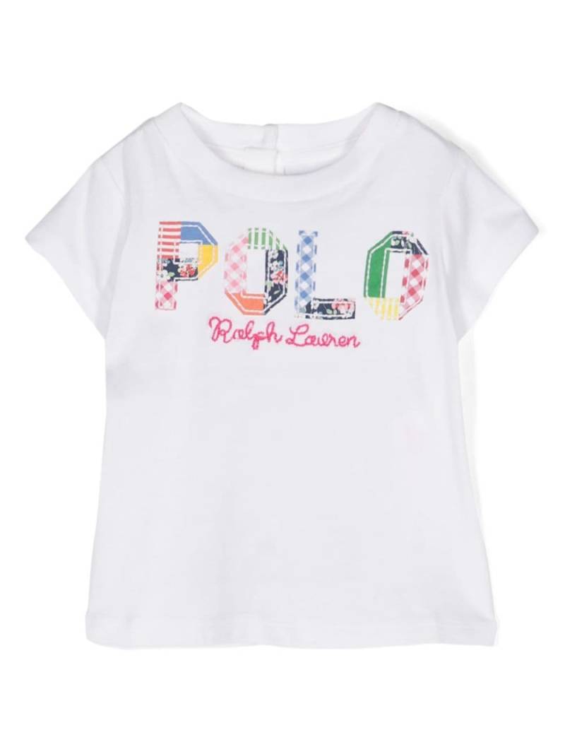 Ralph Lauren Kids logo-embroidered cotton T-shirt - White von Ralph Lauren Kids