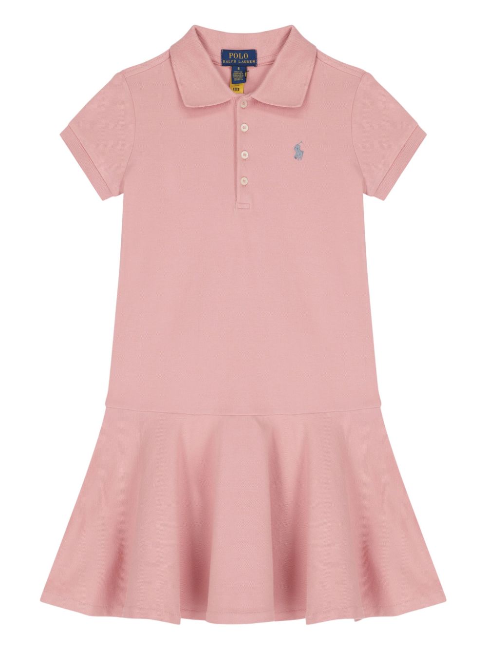 POLO RALPH LAUREN KIDS logo-embroidered dress - Pink von POLO RALPH LAUREN KIDS